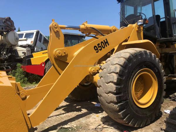 Second Hand Caterpillar 950h 966H 950 Front Cat Loader at for Building Material Shops