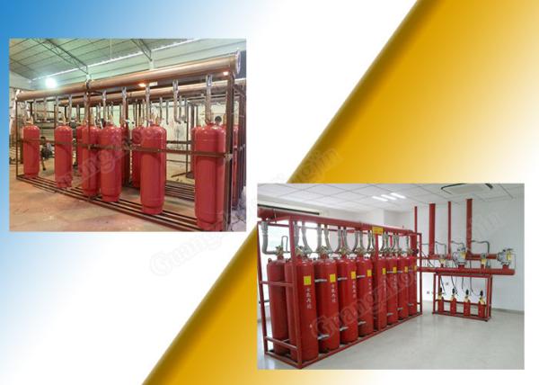 4.2mpa Colorless FM200 Fire Suppression System 120L Storage Cylinders