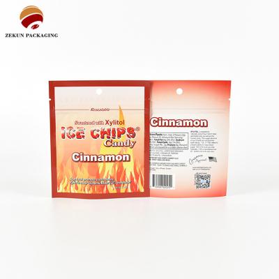 ISO/SGS Matt Shiny Finish Ziplock Food Packaging Bag Cmyk Color Palette
