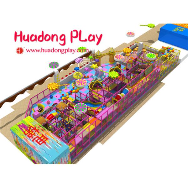 Colorful Soft Play Equipment High Strength Aluminium Alloy Long Life Span