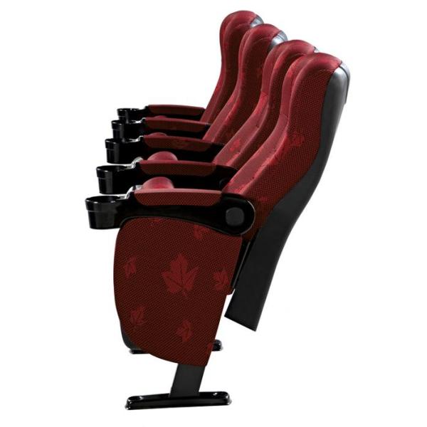 High Back Leather / Fabric VIP Cinema Room Seating Home Theater Chairs Durable