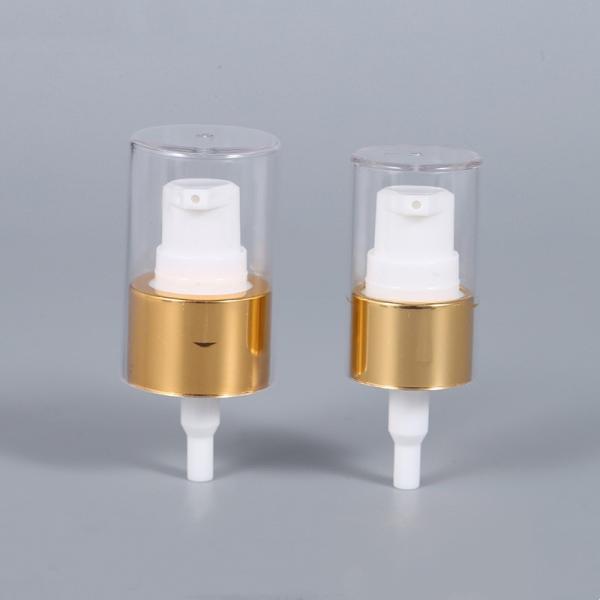 20/410 24/410 Treatment Cream Pump Aluminum Plastic White Lotion Foundation Pump