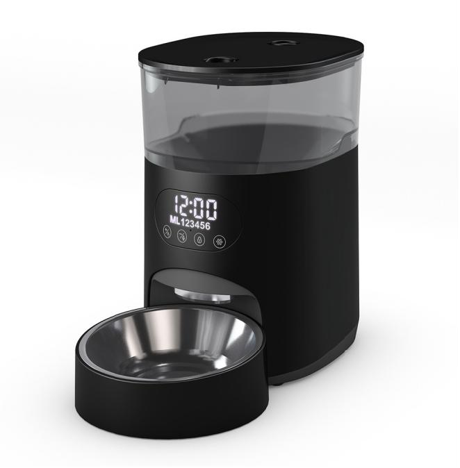 Smart Automatic 304SUS Camera Cat Feeder Touchscreen Customized