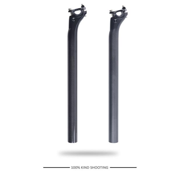 La fibre T1000 3K de carbone tissent le courrier de Seat de tube de selle de vélo de route de montagne