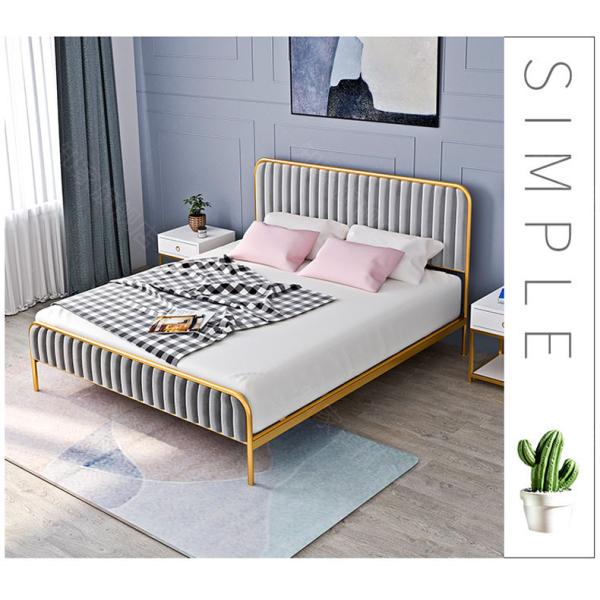 1800*1800*2000 Fashion Design Single Queen King Size Bed Frame with Aluminium Profile