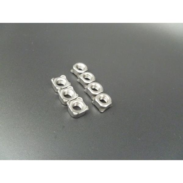 M6*1.0 Carbon Steel DIN 928 Square Weld Nut,Plain surface,Grade 8