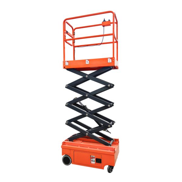 Outdoor Mini All Electric Single Man Scissor Lift Self Propelled Aerial Work Platform