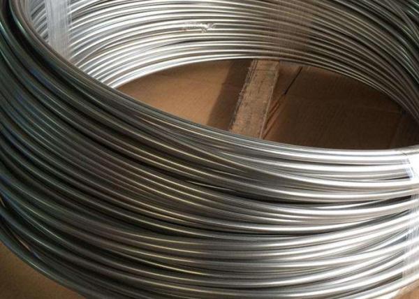 OD forma redonda da tubulação enrolado de aço inoxidável estirada a frio de 10 x de 1mm de grande resistência