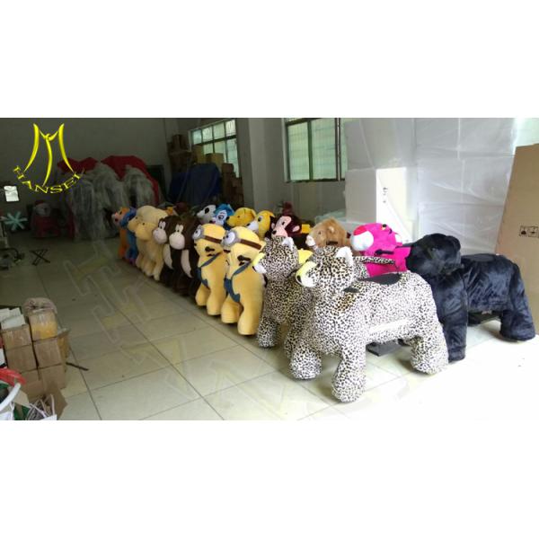 Hansel new kids walking battery ride on plush elephant in shopping mall