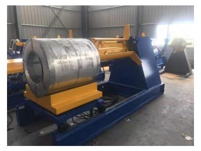 Hydraulic decoiler for Solar buffer water tank production line