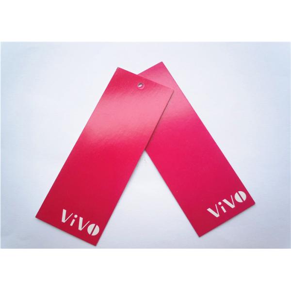 Printed Cardboard Hang Tags for Clothing Personalized Knitting Labels