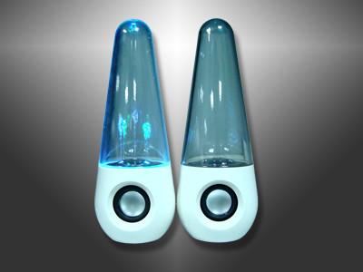 Mini Speaker,The colorful lamps,Touch the water device,USB power supply.
