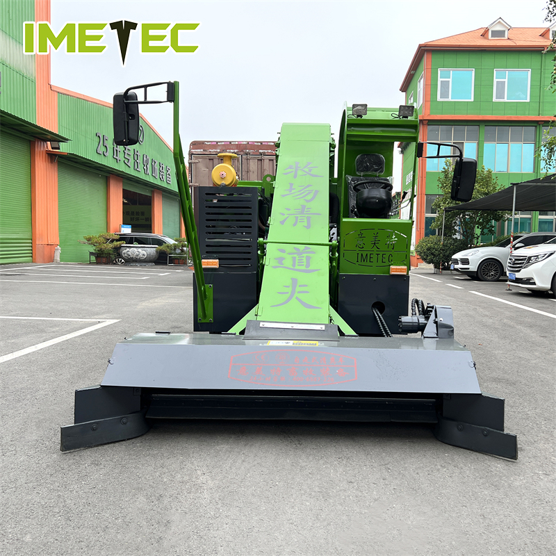 Automatic Heavy Duty Cow Manure Collector Scraper Truck ODM