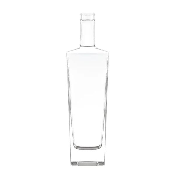 500ml 700ml 750ml Cork Whisky White Liquor Water Sauce Fruit Embossed Vodka Bottle