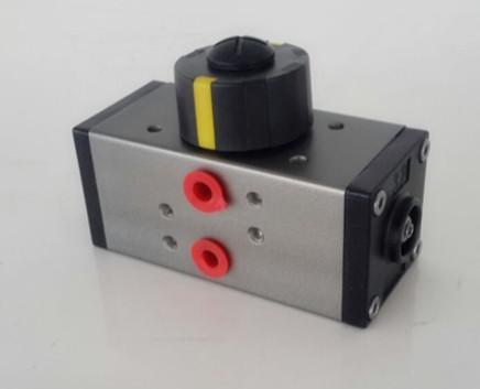 GT/AT 180 degree rack and pinion pneumatic rotary actuator custom made for valves