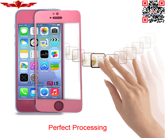 Import Germany AGC Glass 9H 0.5MM HD Tempered Glass Screen Protector For Iphone 5/5C/5S