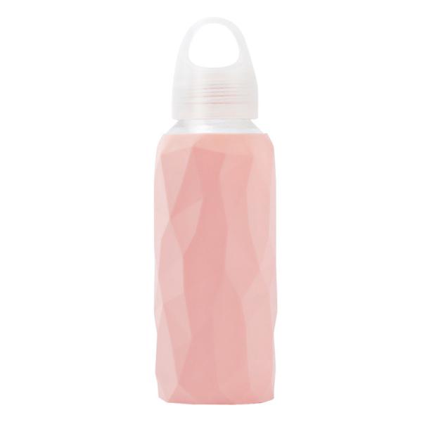 BPA Free Clear Glass Water Bottle 300ml Capacity Heat Resistant Durable