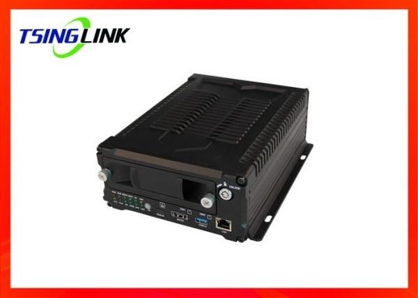 Wireless 8 Channel Mobile NVR , 4G DVR Video Recorder For Car Bus