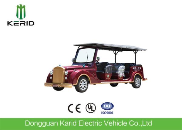 8 Seater 7.5KW Electric Vintage Cars Classic Retro Golf Cart CE Certificated