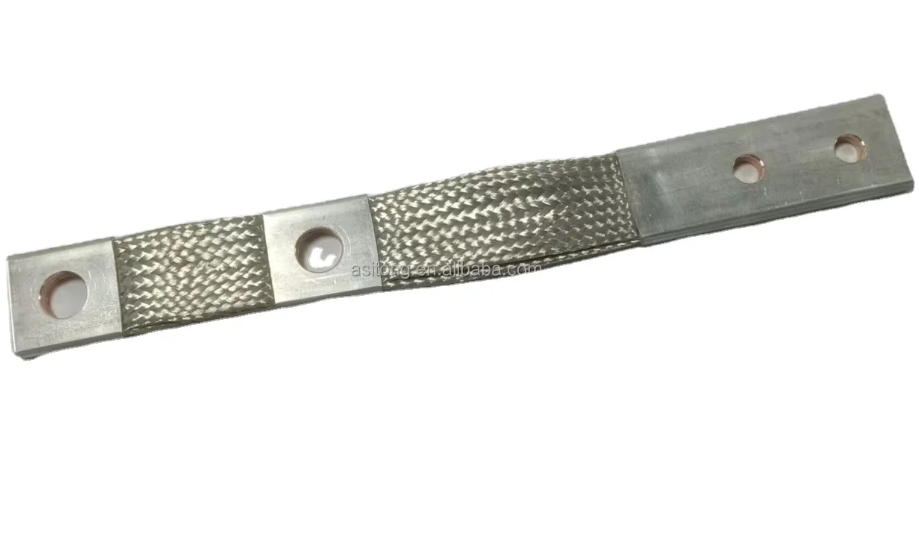 Tinned Copper Braided Flexible Connection for Vibration Resistant Electrical Interfaces