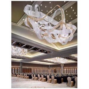 Tailor Made Crystal Ribbon Chandelier Modern European Chandeliers