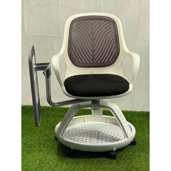 School Lecture Training Room Chairs Revolving With Bookstore