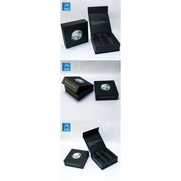 Wholesale packaging black box with foam magnetic stripe box