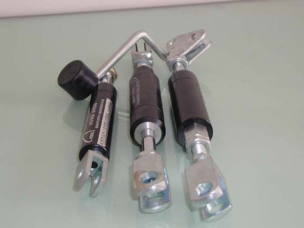 Black Lockable Gas Springs Stainless Steel Extension Gas Spring