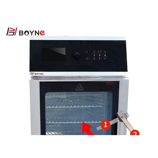 Commercial Kitchen Cooking Equipment High Effecient LCD Version Electric Combi Oven With Injection