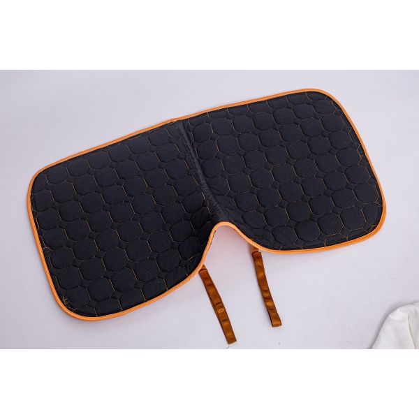 Fashion Materials Satin DR Saddle Pad With Breathable Fabric Underneath