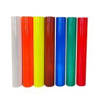 Free Sample Self Adhesive Road Sign HIP Reflective Film Sheets Vinyl Roll