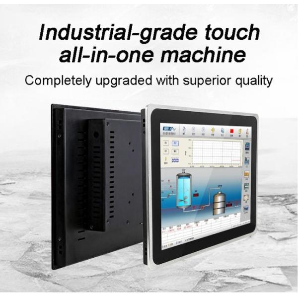 Touch Screen All in One Pc 15 Inch Ips Capacitive Professional Embedded Industrial Control Display