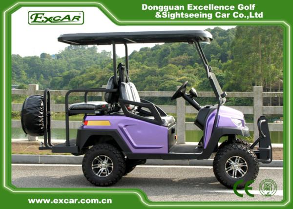 A caça elétrica de Excar Carts o carrinho de golfe bonde para caçar carrinhos de golfe da caça