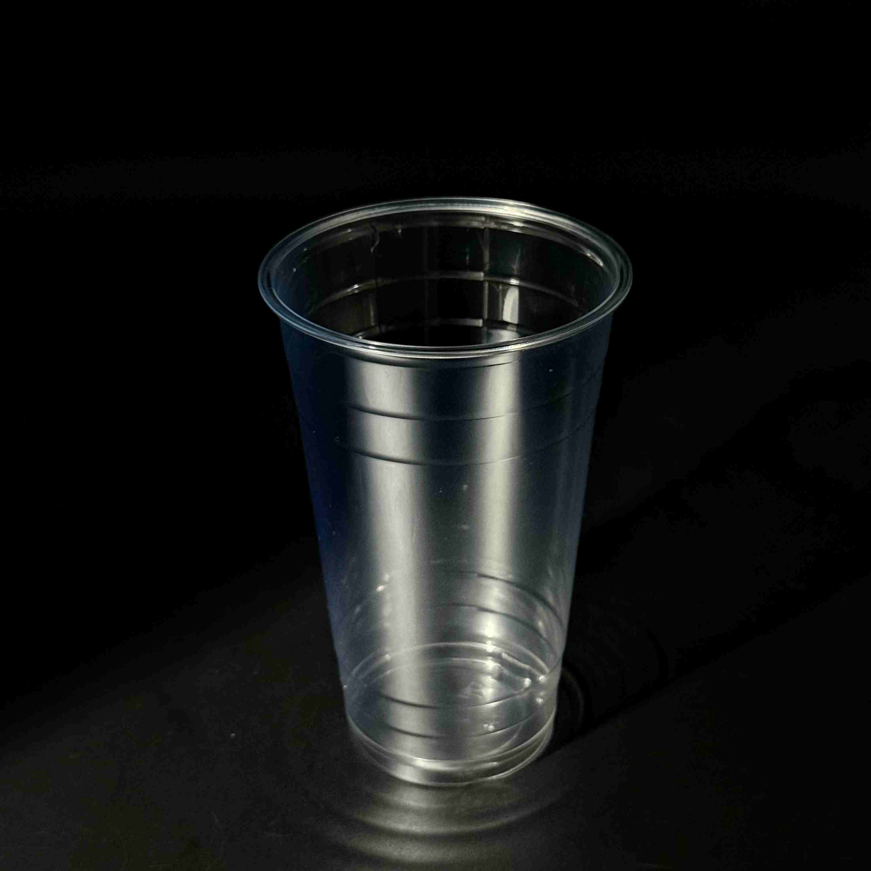High Clarity PET 24oz 98mm Bubble Tea Cups Customized Printing for Large Cold
