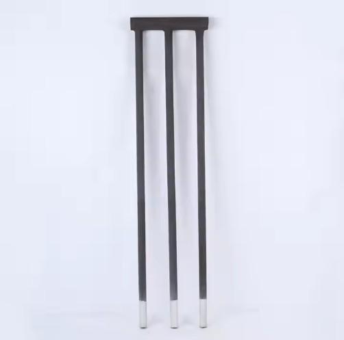 U W I High Temperature Spiral Rod Type Sic Heater Silicon Carbide Heating Element For Furnace