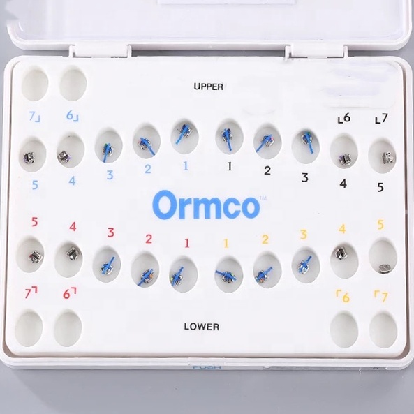 Fuente de alimentación manual Damon Q Brackets 0.18/0.22 Brackets ortodónticos de ranura autoligados para el tratamiento de ortodoncia