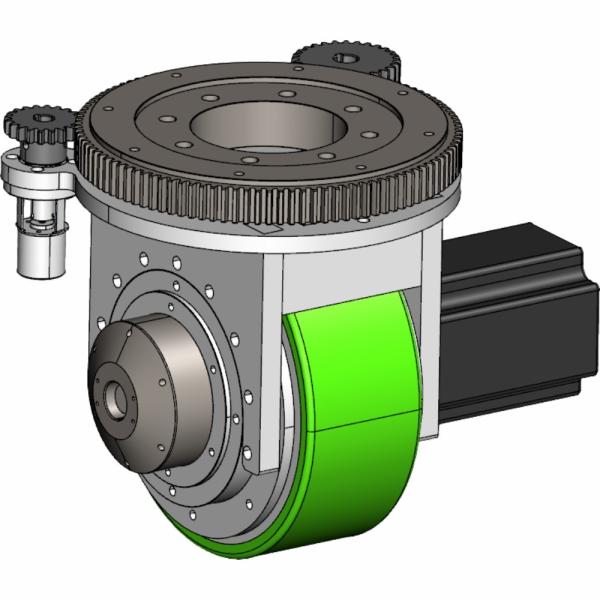 roues résistantes motrices automatiques de robot d'AGV 3T avec le contrôleur de
