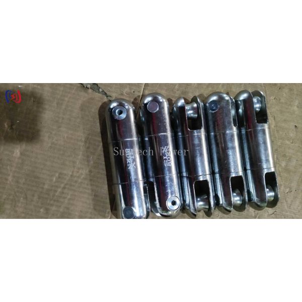 Swivel Connector with 5-250KN Rated Load and 360 Degree Rotation for Overhead Stringing Featuring Forged Steel Housing