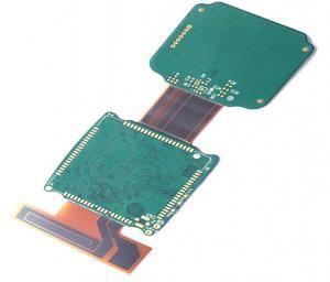 8 Layer FR4 Flex Rigid PCB Board 0.1-3.2mm Thickness With Immersion Gold For Electronic Application