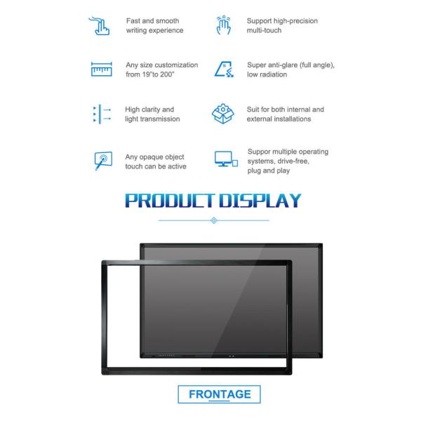 контролирует интерфейс USB DC 5V рамки касания инфракрасн Multi