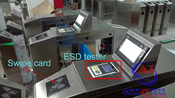 Ворота барьера щитка прохода оптически, турникета высоты автобуса bi сигнал тревоги дирекционного половинного ядровый