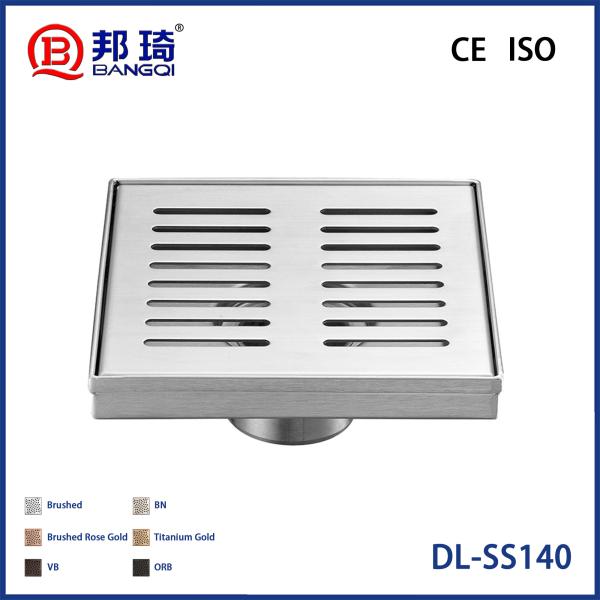 DL-SS140 Drainage de plancher en acier inoxydable européen