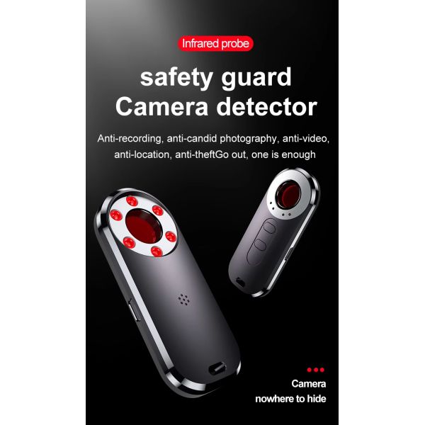 Handheld Anti GPS Positioning Anti Camera Wireless Infrared Detector Anti Tracking Signal Detector For Hotel Security