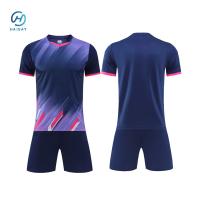 Kit de futebol profissional - S, poliéster respirável, cores negras da equipe, design ergonômico