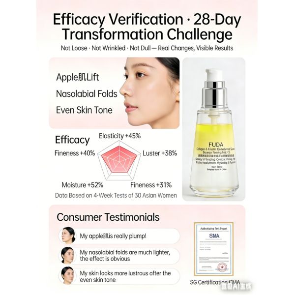 Collagen Ganoderma Spore Dual Yeast Firming Emulsion Oil