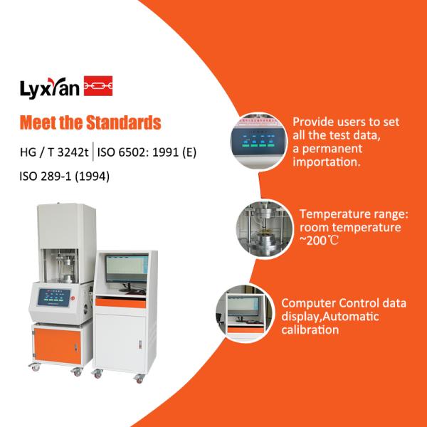 Mooney Viscosity Test Equipment For Natural Rubber Mooney Viscometer Temperature Control Accuracy High-precision ± 0.3℃
