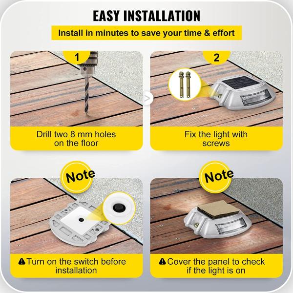 Solar Road Marker Lights With 800m Visibility And 10+ Ton Bearing Capacity