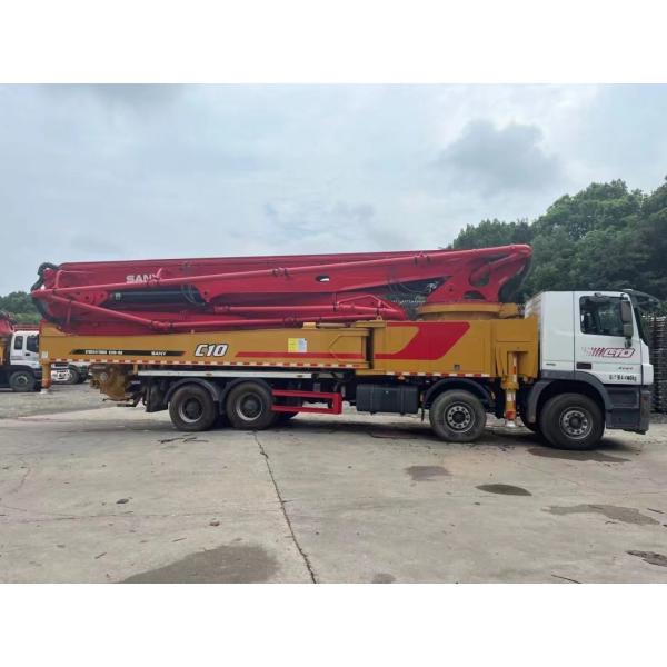 2019 SA Ny 62m Used Concrete Pump Truck for Construction on Mercedes Benz Boom Pump