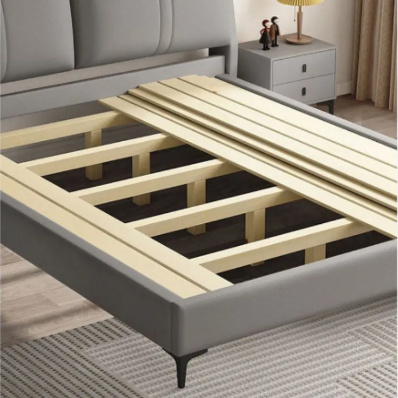 Durable Metal Bed Frame with Silent Support for Good Sleep