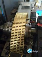 2.2KW Motor 8mm Alta Radiador Fin Formar Máquina Para Louver Fin Tipo